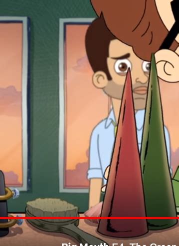 ben wyatt is in season 5 of big mouth. i only noticed because it looks ...