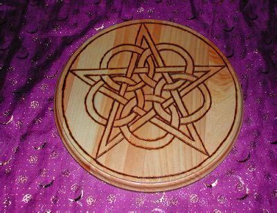 Make Your Own Altar Pentacle - good article on the use of an altar ...