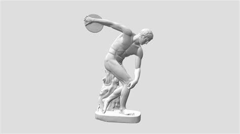 Discobolus (The Discus Thrower) - Download Free 3D model by SMK – National Gallery of Denmark ...