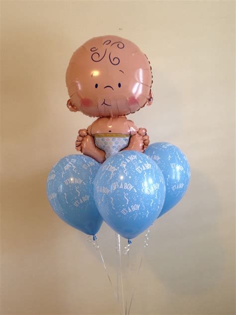 Baby Boy Flowers And Balloons / Baby Boy Balloon Bouquet | inMotion Flowers : Maybe you would ...