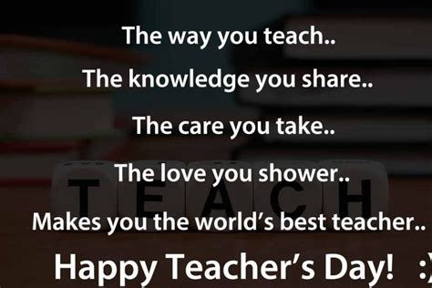 Happy Teachers Day Wishes, Quotes and Messages - Well Quo