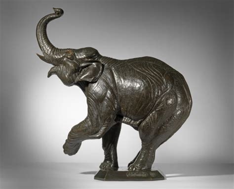 Trumpeting Elephant, c. 1929 : Sladmore Gallery