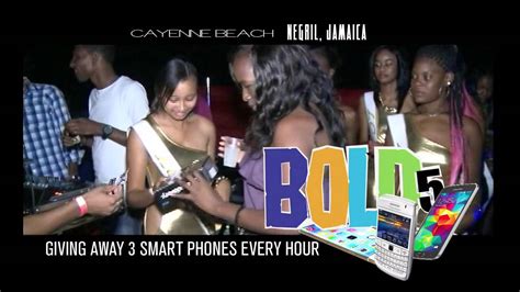 BOLD 5, The Biggest Party in Negril, Jamaica Aug 9th at Cayenne Beach ...