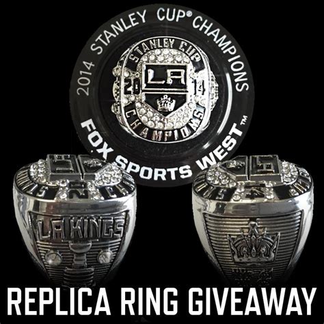 Kings are giving out replica Stanley Cup rings tonight at the game. : r/hockey