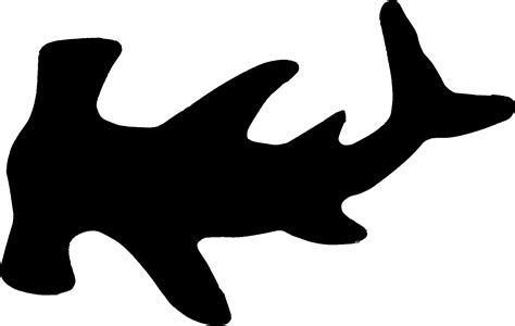 Hammerhead Shark Stencil