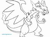 Pokemon Coloring Pages Mega Charizard At GetColoringscom  Free sketch template