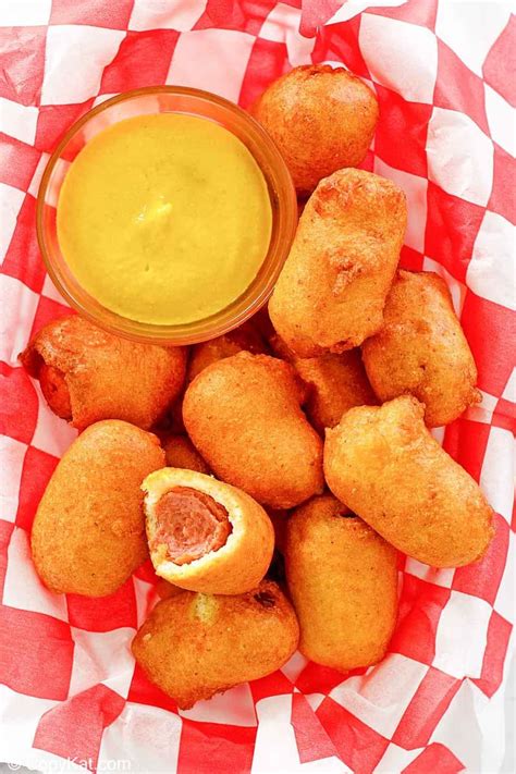 Mini Corn Dogs - CopyKat Recipes