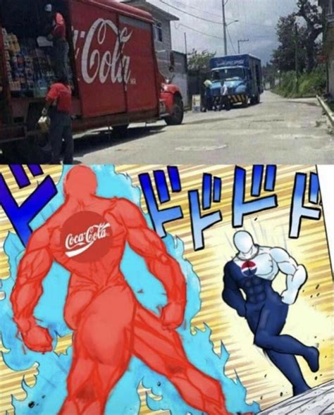 Coca cola vs pepsi - Meme subido por Matri08 :) Memedroid