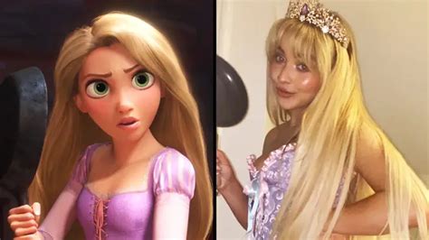 Sabrina Carpenter fans want her to play Rapunzel in live-action Tangled ...