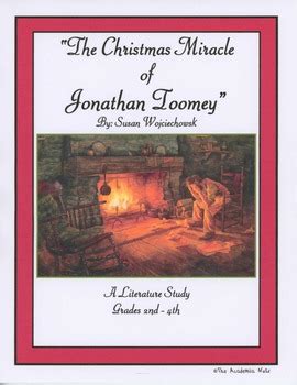 "The Christmas Miracle of Jonathan Toomey" Literature Study Grades 2-4