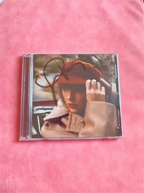 RED BY TAYLOR Swift (Taylors Version) - Autographed / Signed - CD - RARE! £120.00 - PicClick UK
