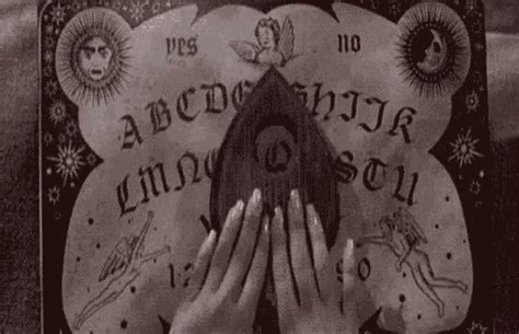 Ouija Board Calling Out GIF - OuijaBoard CallingOut Ghosts - Discover & Share GIFs