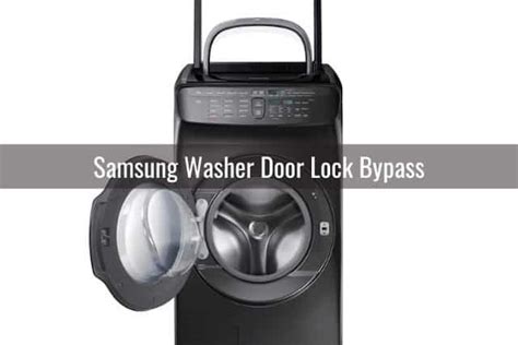 Samsung Washer Won't Lock/Won't Unlock - Ready To DIY