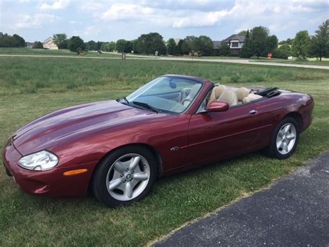 1998 Jaguar XK8 Carnival Red convertible great daily driver