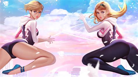 Wallpaper Spider Gwen by Prywinko on DeviantArt