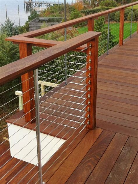 Diy Cable Deck Railing Installation