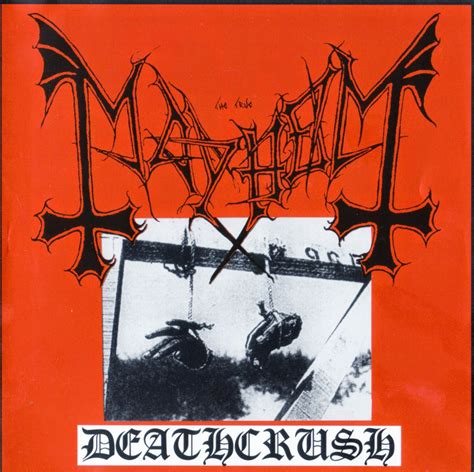 Black Metal Is War: [1987] Mayhem - Deathcrush EP