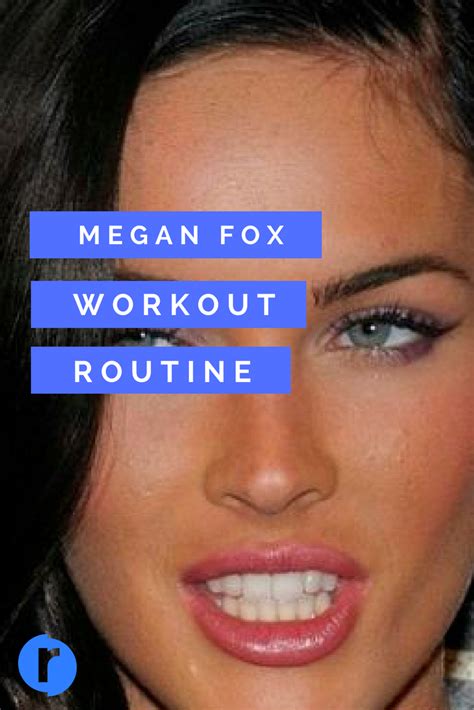 Megan Fox Workout Routine And Diet Plan Train Like Ap - vrogue.co