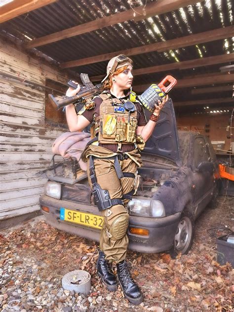 some better pictures of my gridlock cosplay featuring a dutch car : r/Rainbow6