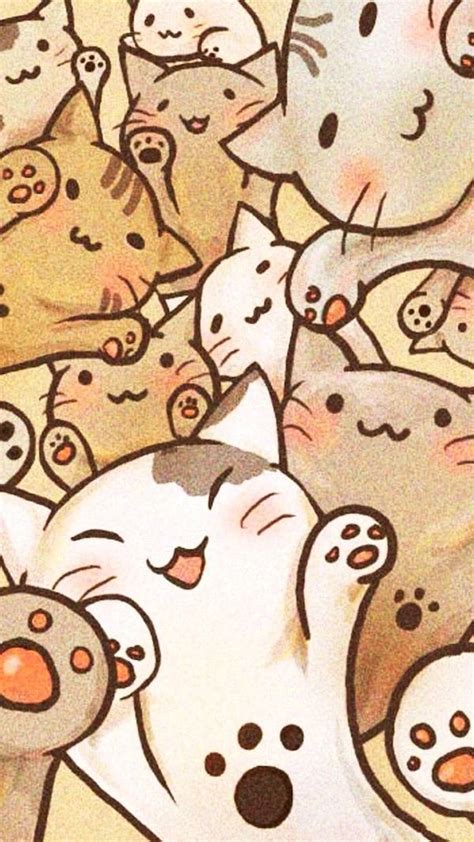 Kawaii Cat Wallpaper