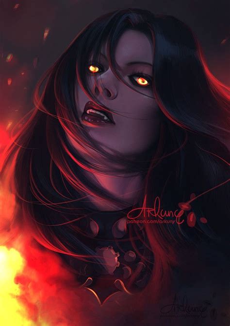 ArtStation - Valeria The Vampire Queen for Innocens-Castitate, Arkuny ...