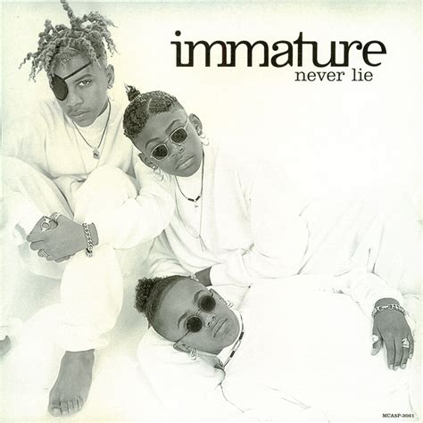 Promo, Import, Retail CD Singles & Albums: Immature - Never Lie - (Promo CD Single) - 1994