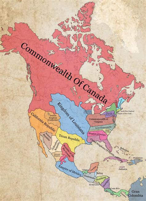 Alternate north america map - billamemphis