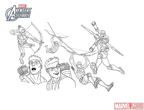 CHARACTER MODEL — Hawkeye [ Marvel Avengers Assemble ] via...