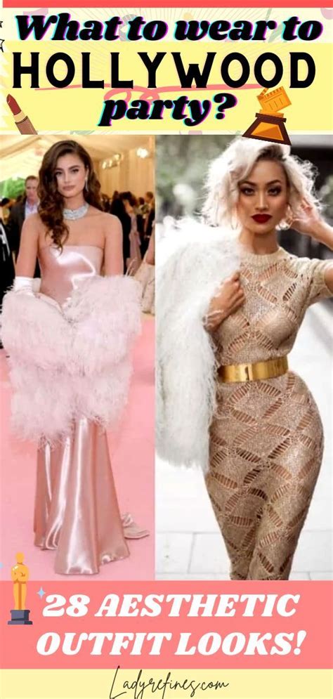 ️ 28 OUTFITS! What to wear to a Hollywood theme party - Fashion advice ...