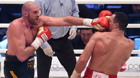 Tyson Fury beats disengaged Wladimir Klitschko to win heavyweight title ...