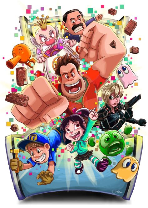 Disney's Wreck-It Ralph by Lillidan86 on deviantART | Disney drawings, Wreck it ralph, Disney art