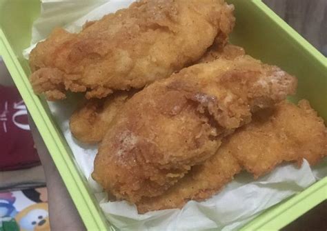 Resep Ayam Krispi Bumbu Pedas Level 1 oleh Niken Siwi Pamungkas - Cookpad