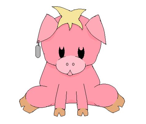 Beginner Pixel Art- Farm Pig~ by Monsters-Scare-You on DeviantArt