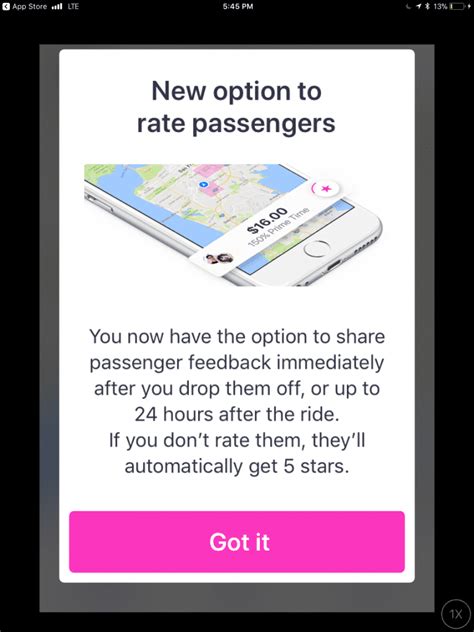 Lyft Rider Ratings... automatic 5 stars | Uber Drivers Forum