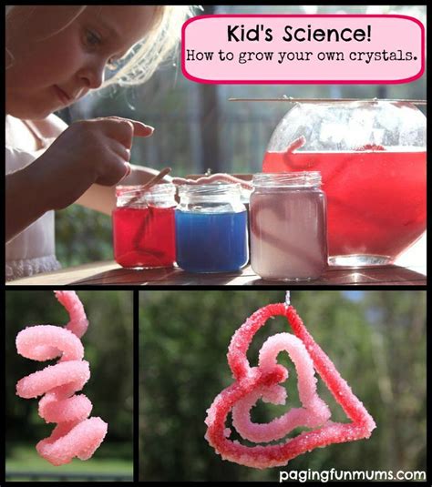 How to grow your own Crystals – Using Borax | Grow your own crystals, Science for kids, Growing ...