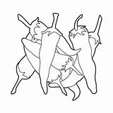 Printable Chili Pepper Coloring Page sketch template