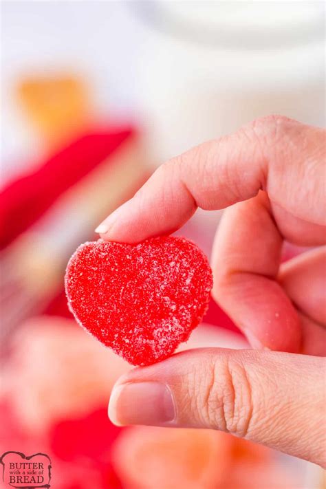 VALENTINE'S SOUR GUMMY CANDY - Butter with a Side of Bread