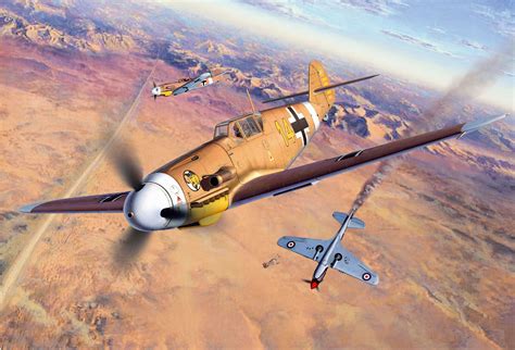 Messerschmitt Bf 109F-2 Hans-Joachim Marseille, by Egbert Friedl ...