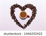 Heart shape in middle of Coffee image - Free stock photo - Public Domain photo - CC0 Images