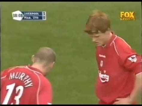 JOHN ARNE RIISE THUNDERBOLT FREE KICK VS MANCHESTER UNITED - YouTube