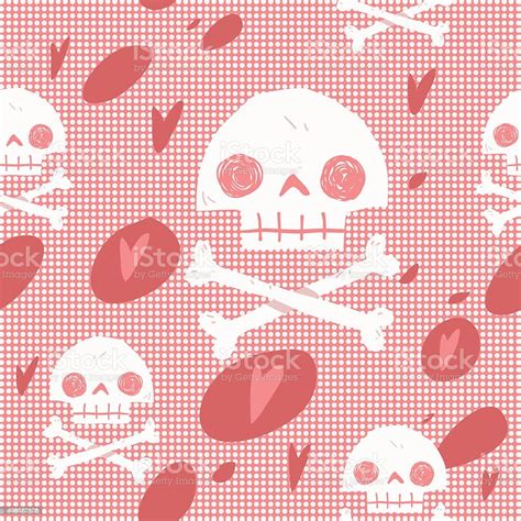 Pirate Skull Flag Party Card Seamless Background Stock Illustration - Download Image Now - 2015 ...