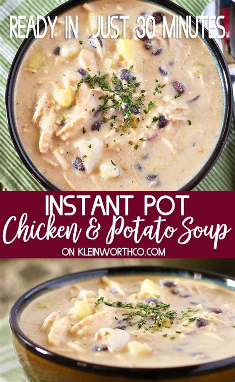 Hearty Chicken Soup - Instant Pot - Yummi Haus