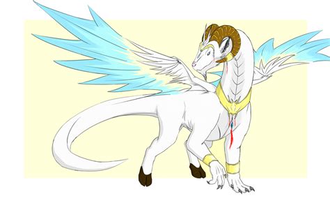 Goat Dragon by patbunNF on DeviantArt