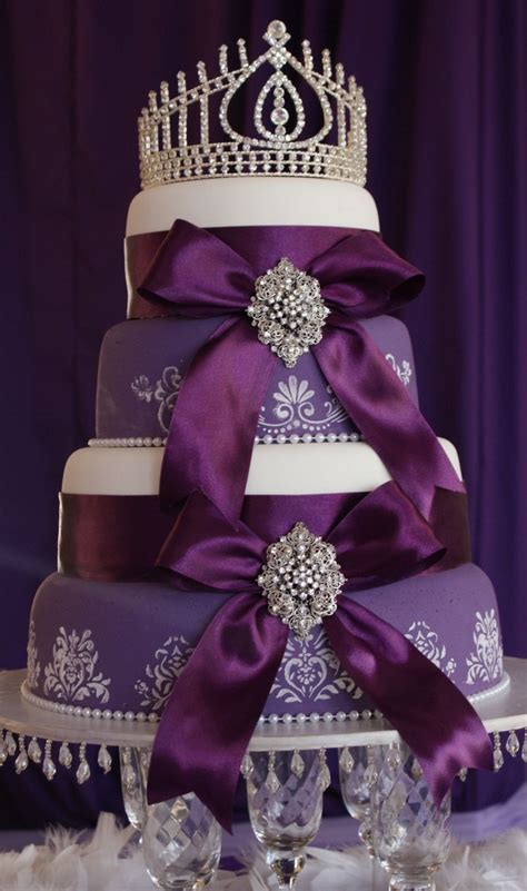 site:4pinterest.com | Purple wedding cake, Royal purple wedding, Round wedding cakes