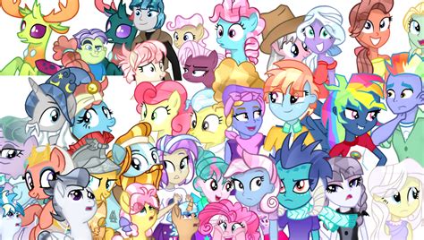 MLP S7 Characters (N/BG) by YayCelestia0331 on DeviantArt