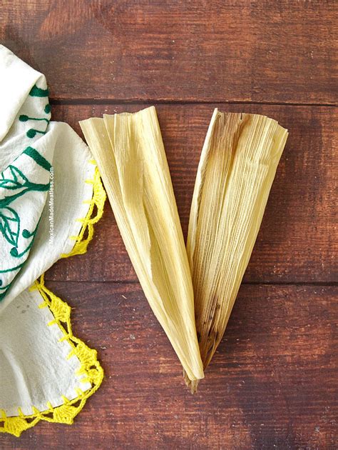 How To Prepare Corn Husks For Tamales | Mexican Made Meatless™