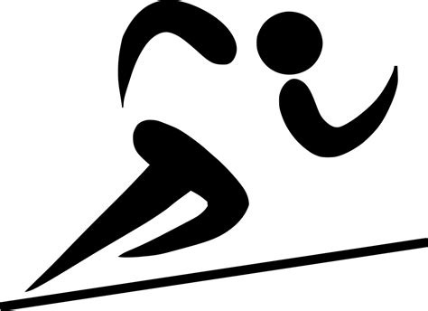 SVG > runner symbol athlete - Free SVG Image & Icon. | SVG Silh