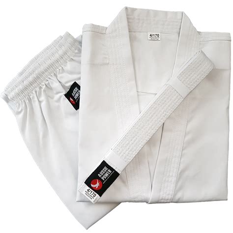 12oz Karate Uniform – Short Sleeved – Aussie Power's Online Shop