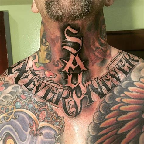 Neck Tattoo Designs Male: Top 25 Best Tattoos -2022- - Tattoosastic