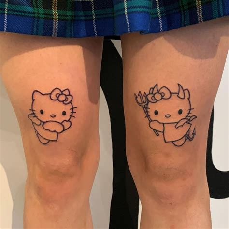 25 Kawaii Hello Kitty Tattoos That Kill With Cuteness | Hello kitty ...